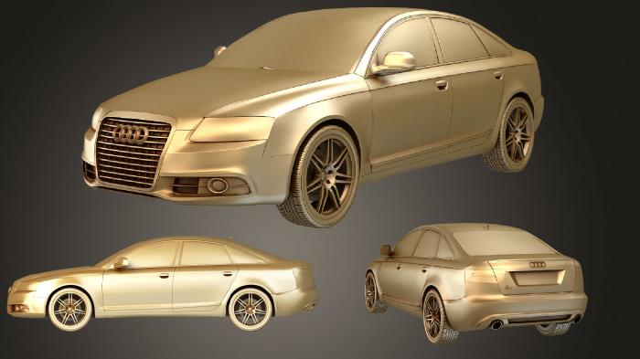 نموذج ثلاثي الأبعاد لآلة CNC السيارات والنقل أودي A6 سيدان 2011